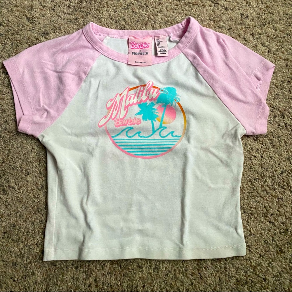 Malibu Barbie Crop Top